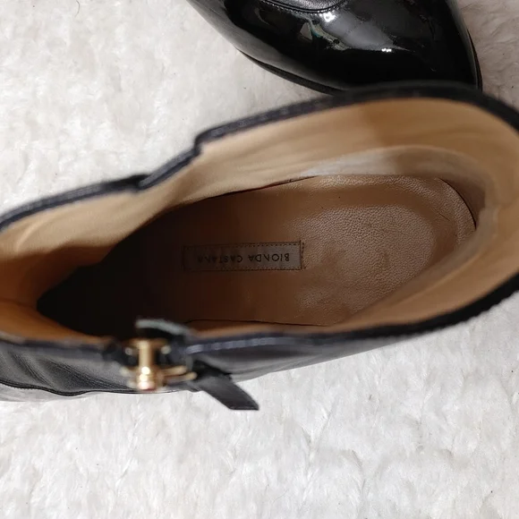 BIONDA Castana leather ankle boots size 7 - Picture 9 of 12